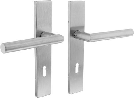 Intersteel Türdrücker aus Edelstahl in Silber, B/H: 21,9 x 4,05 cm, Tiefe: 0,9 cm - Bild 1