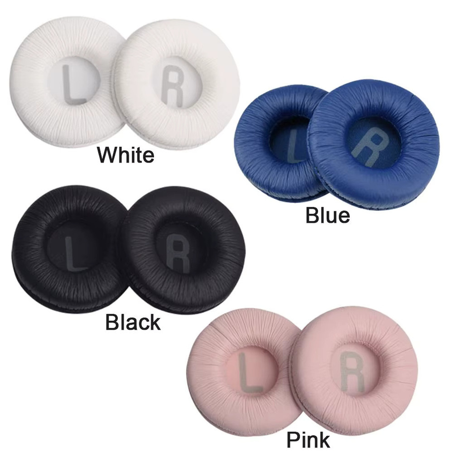 Ersatz-Ohrpolster aus Schaumstoff für JBL Tune 600, T450, T450BT, T500BT und JR300BT Kopfhörer in Schwarz, Durchmesser: 70 mm - Bild 4
