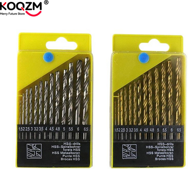 KOQZM 13-teiliges metrisches Bohrer-Set für Glas, Metall, Fliesen, Beton und Mauerwerk - Bild 1