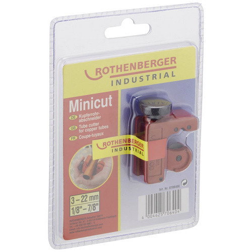 Rothenberger Industrial Rohrabschneider Minicut II Pro 070640E in Schwarz/Rot aus Metall - Bild 3