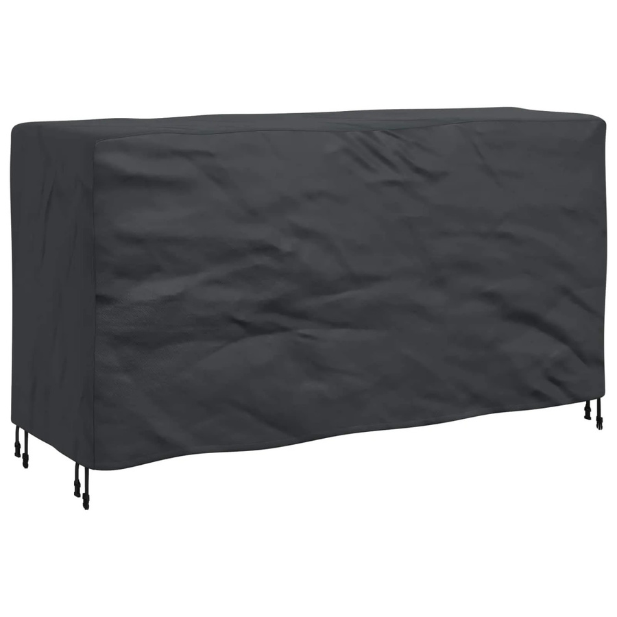 vidaXL Möbelbezug aus Polyester in Schwarz, wasserabweisend, B/T/H: 180 x 70 x 90 cm - Bild 2