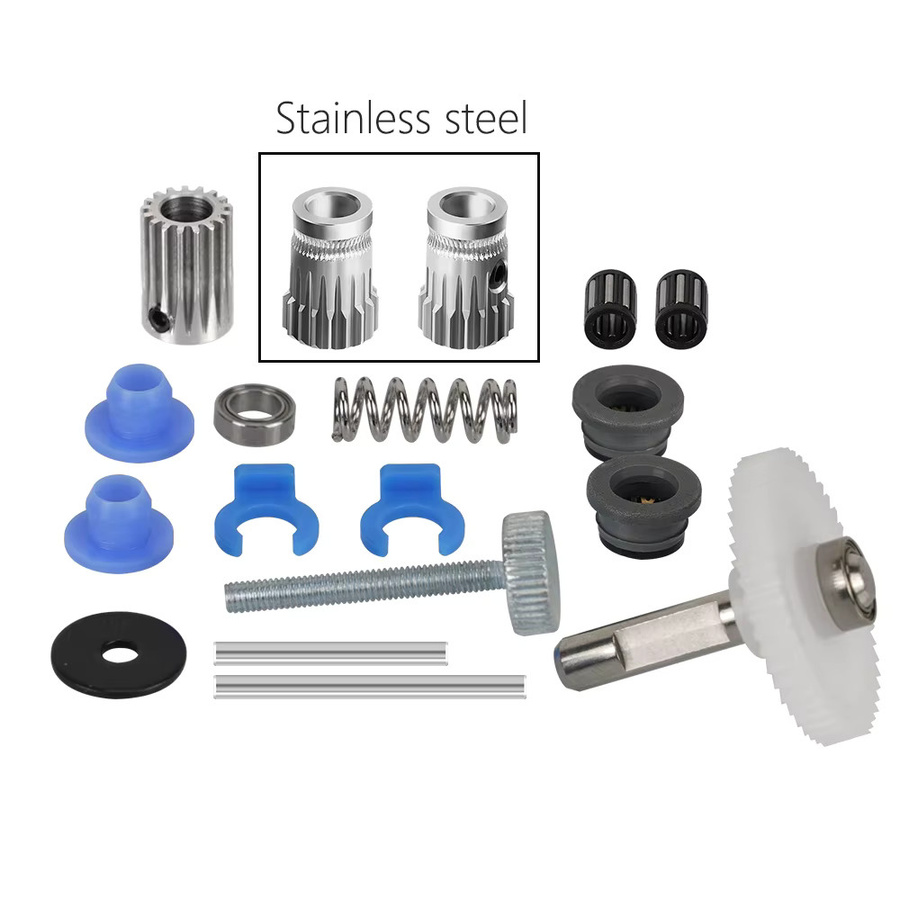 JINGLIN BMG Extruder-Kit mit Doppelantrieb und gehärtetem Stahl-Upgrade-Zuführgetriebe für Prusa DIY Bowden Direct Extruder - Bild 4