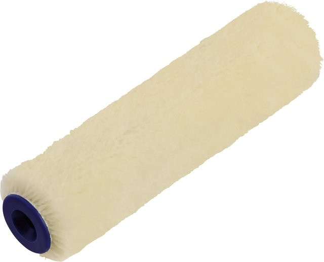 LUX-TOOLS Velourwalze für lösemittelbasierte Farben, Weiß, Breite: 10 cm - Bild 1