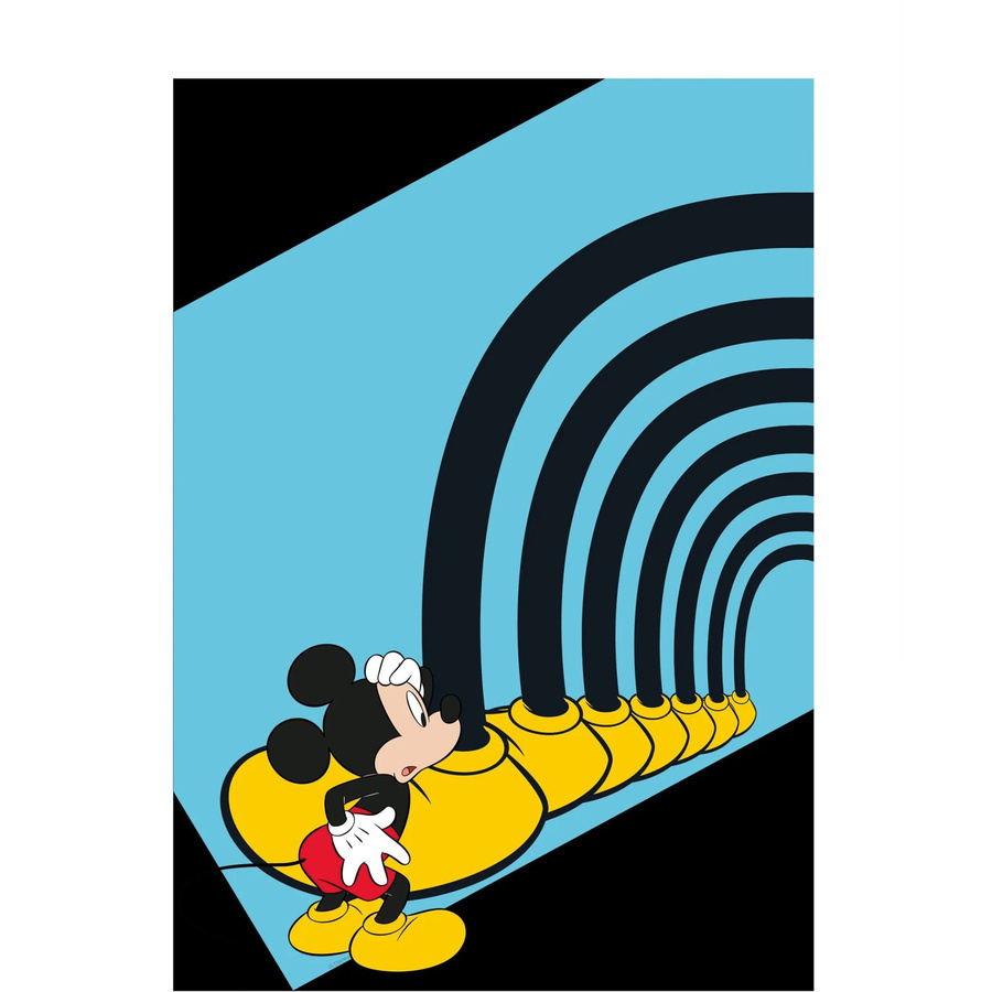 Komar Wandbild Mickey Mouse Kinderwelten bunt B/H: 30 x 40 cm - Bild 2