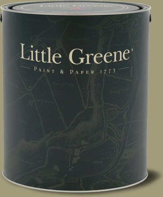 Little Greene Absolute Matt Emulsion Wandfarbe Portland Stone Dark 157 10 l - Bild 1