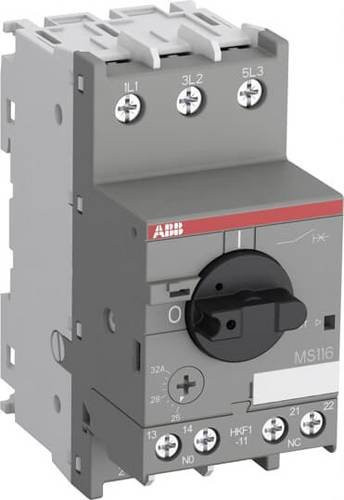ABB MS116-25-HKF1-11 MCB Schutzschalter, Grau, 1Stk. - Bild 1