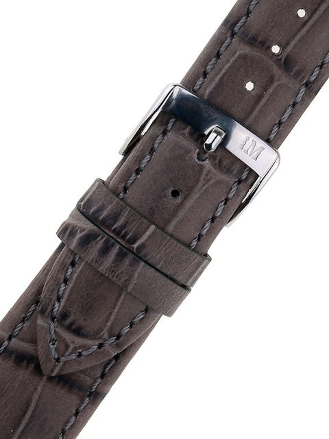 Morellato Uhrenarmband Leder, grau, 14 mm - Bild 1