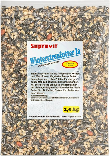 Supravit Winterfutter Streufuttermischung für Wildvögel - Bild 1