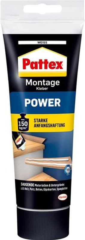 Pattex Power Montagekleber MS-Polymer Weiß 250 g - Bild 2