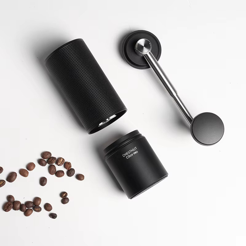 TIMEMORE Chestnut C3ESP PRO Manuelle Kaffeemühle in Schwarz mit handverstellbarem Stahlkern-Grat und 25 g Kapazität - Bild 4