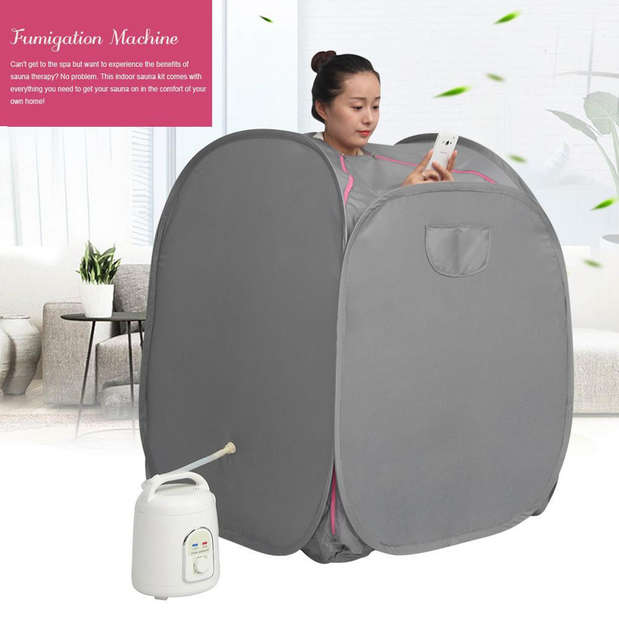 Aimo Tragbarer Sauna Dampfer mit 1,5 l Volumen für dein persönliches Indoor-Spa und Körpertherapie - Bild 4