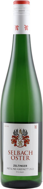 Selbach-Oster Zeltinger Riesling Kabinett, trocken, Weißwein, 2023, 0,75 l - Bild 1