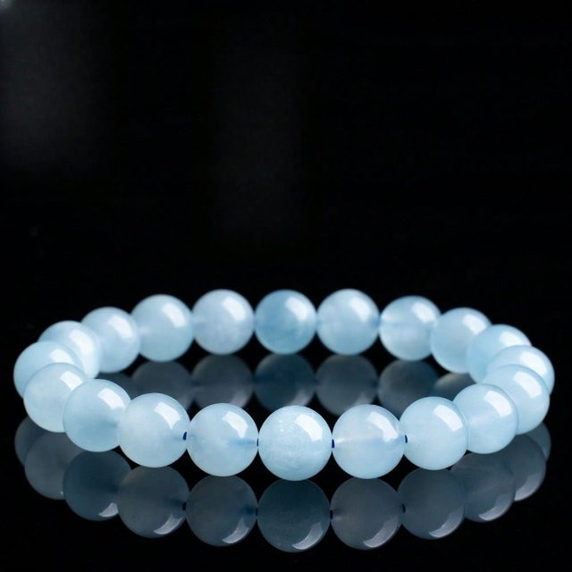 MTMA Armband, Aquamarin, Perlen, Blau, Damen - Bild 1