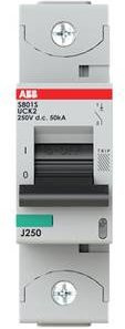 ABB S801S-UCK2 Leitungsschutzschalter 2A 250V grau - Bild 1