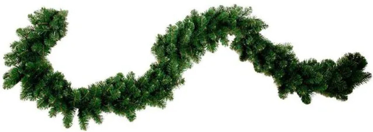 Star Trading Künstliche Tannengirlande Nebraska für den Außenbereich, Grün und Braun, 500 cm - Bild 1