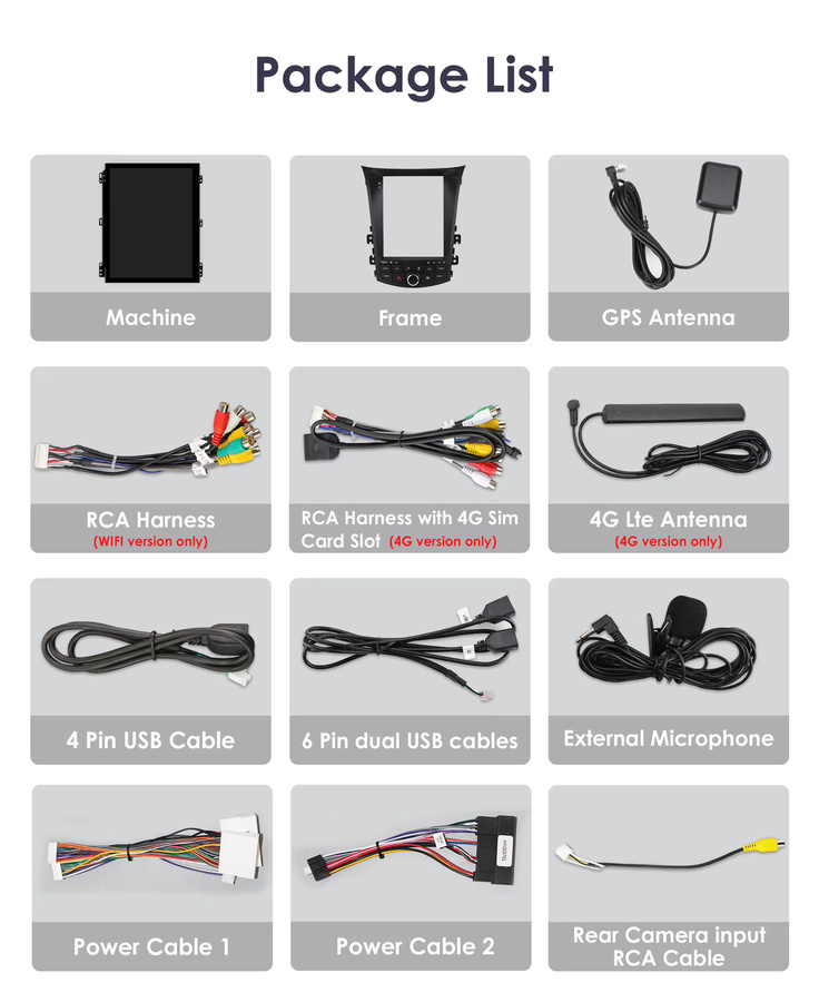 OSSURET Multimedia Autoradio mit 9,7 Zoll Display für Hyundai I30 und Elantra GT 2011-2017, Apple CarPlay und Android Auto, Schwarz - Bild 3