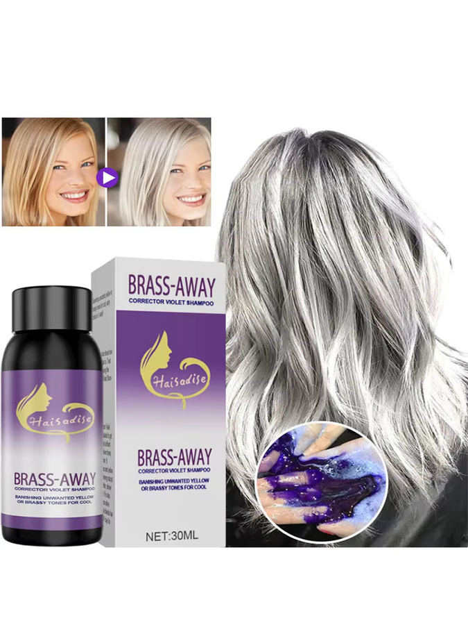 eelhoe Haarfärbeshampoo, lila, für blondes Haar - Bild 5