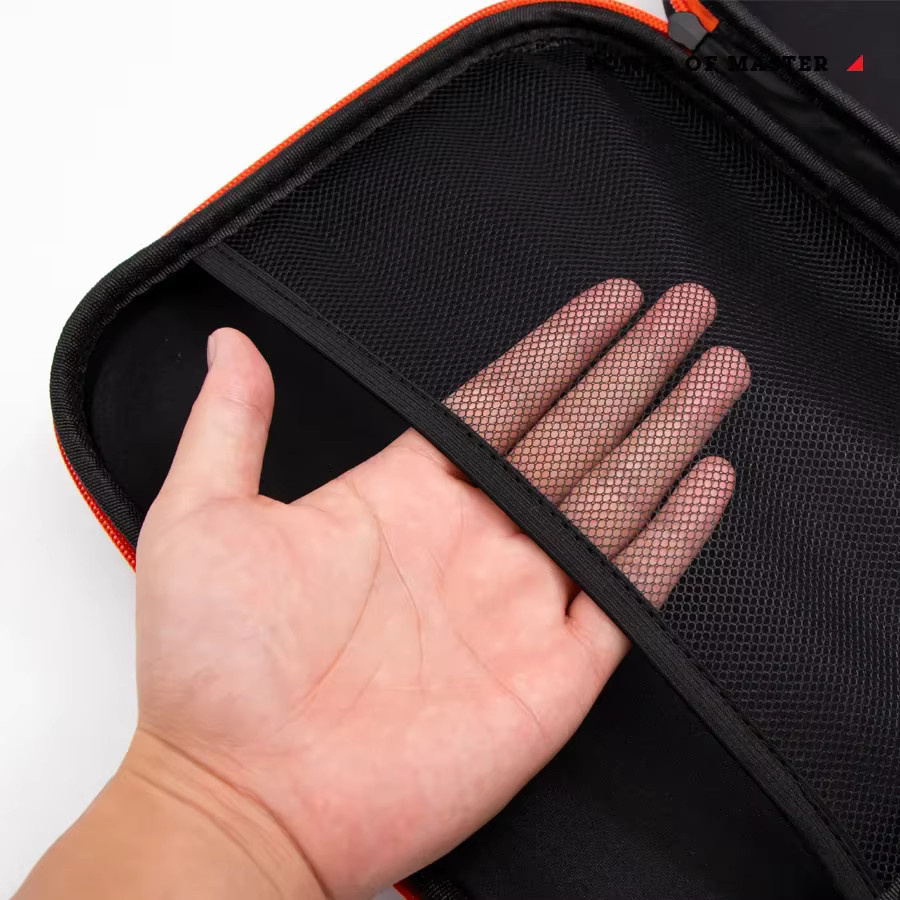 Wasserdichte Werkzeugtasche aus Oxford-Gewebe für Elektriker und Hardware-Werkzeuge in Orange und Schwarz - Bild 2