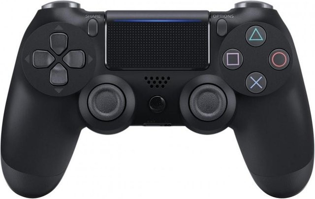 Sony DualShock 4 Wireless-Controller für PlayStation in Schwarz mit Bluetooth und 3,5 mm Klinkenanschluss - Bild 1