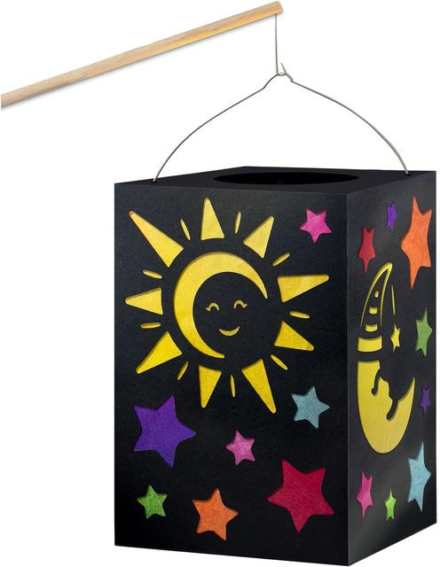 URSUS Laternen-Bastelset Sonne, Mond & Sterne - Bild 1