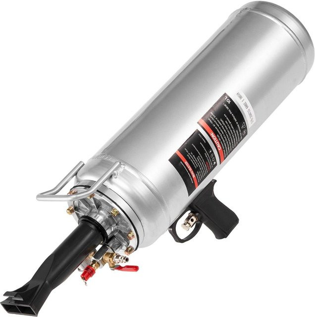 Tragbarer Reifenwulst-Sitz von Buying Solutions MB mit 10 l Luft-Wulst-Bläser in Silber und Messing, Handheld-Reifenfüller-Werkzeug mit 87-116 PSI Betriebsdruck - Bild 1