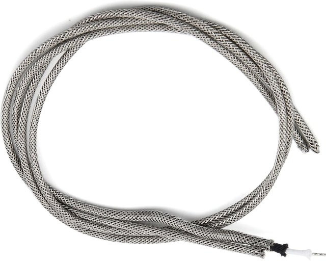 FLEOR 2er-Set Vintage Gitarren-Ersatzdraht aus silbernem, geflochtenem Kupfer mit Push-Back-Haken, 22AWG, Länge: 45,72 cm - Bild 1