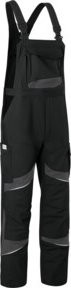 Kübler Latzhose ACTIVIQ cotton+ HIGH PSA 1 in Schwarz/Anthrazit - Bild 1