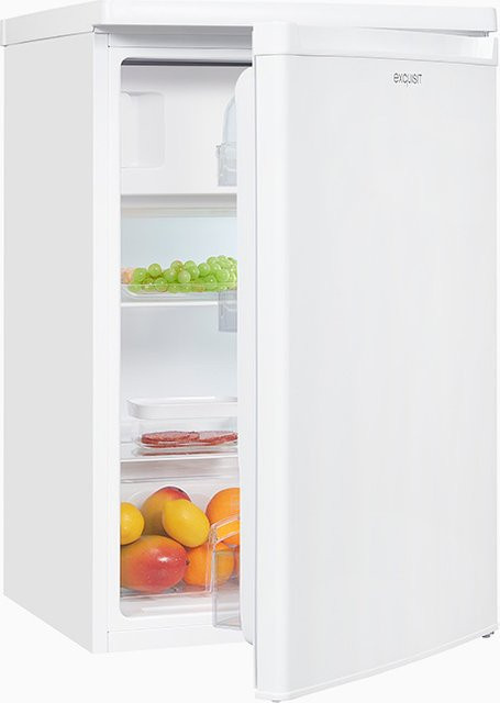 Vollraumkühlschrank Exquisit KS16-4-E-040E in Weiß, 109 l, B: 55 cm, T: 57 cm, H: 85,5 cm - Bild 1