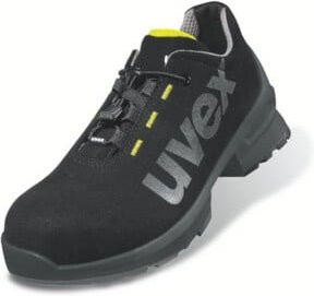 Uvex Sicherheitsschuhe Halbschuhe S2 in Schwarz Gelb Größe 40 Weite 12 - Bild 1