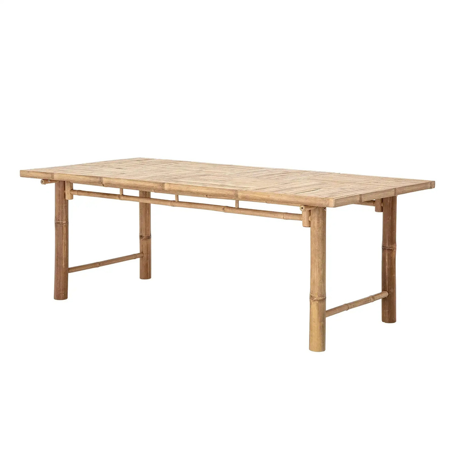 Bloomingville Esstisch Sole aus Bambus in Nature/Beige, B/T/H: 200 x 98 x 77 cm - Bild 1