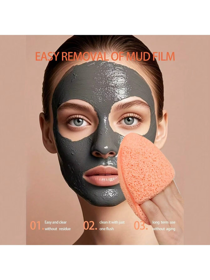 YOCITY Gesichtsschwämme, 4/6 Stück, Unisex, für unreine Haut - Bild 2