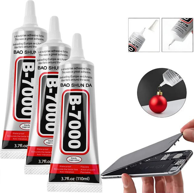 4er-Pack B-7000 Superkleber transparent für Elektronik, Schmuck und Bastelarbeiten - Bild 1
