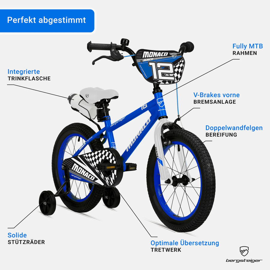Bergsteiger Kinderfahrrad Monaco - Bild 2