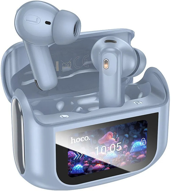 HOCO EQ21 Bluetooth-Headset TWS mit ANC in Blau - Bild 1