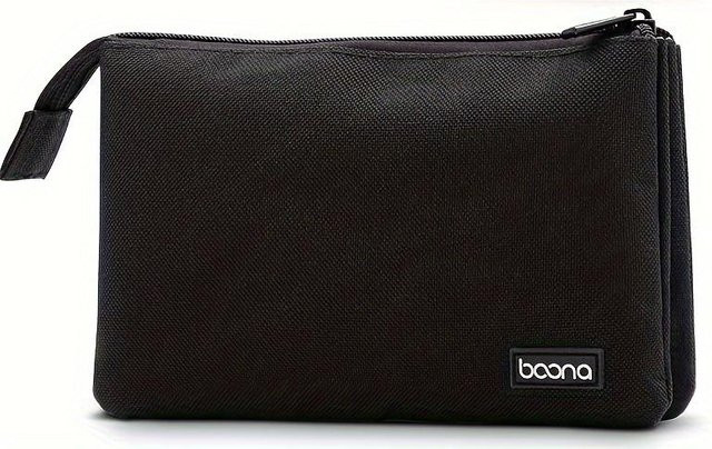 Digitale Aufbewahrungstasche von SZwatch für Kabel, Powerbanks und Zubehör in Schwarz - Bild 1