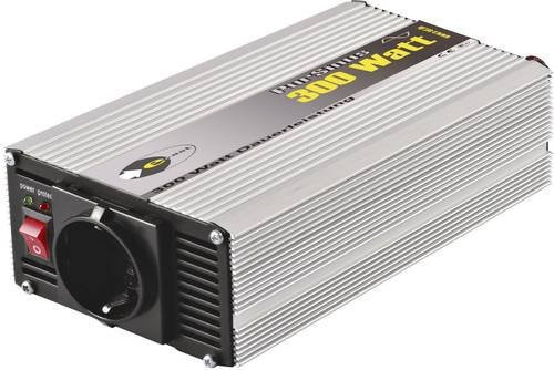 E-ast Wechselrichter CLS 300-12 300W 12 V/DC zu 230 V/AC in Silber - Bild 1
