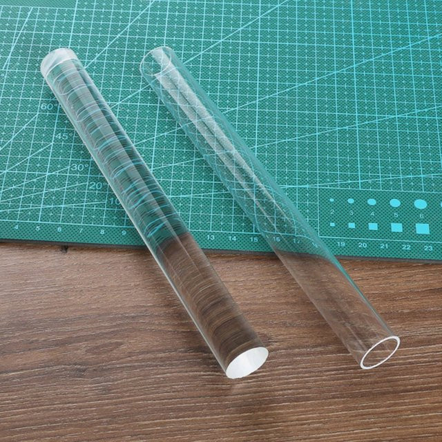 Transparenter Acryl-Tonroller für Keramik, Ton und Polymer Clay als DIY Werkzeugzubehör - Bild 1