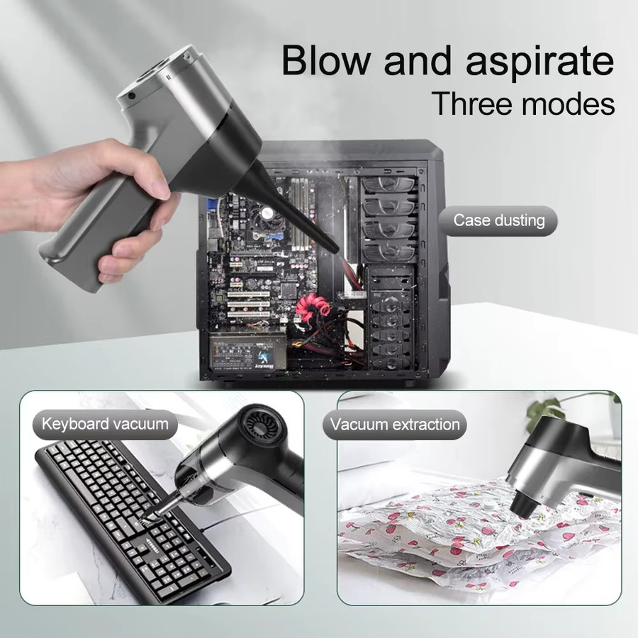 SUITU 4-in-1 Kabelloser Handstaubsauger mit starker Saugkraft für Auto und Zuhause, wiederaufladbar - Bild 3