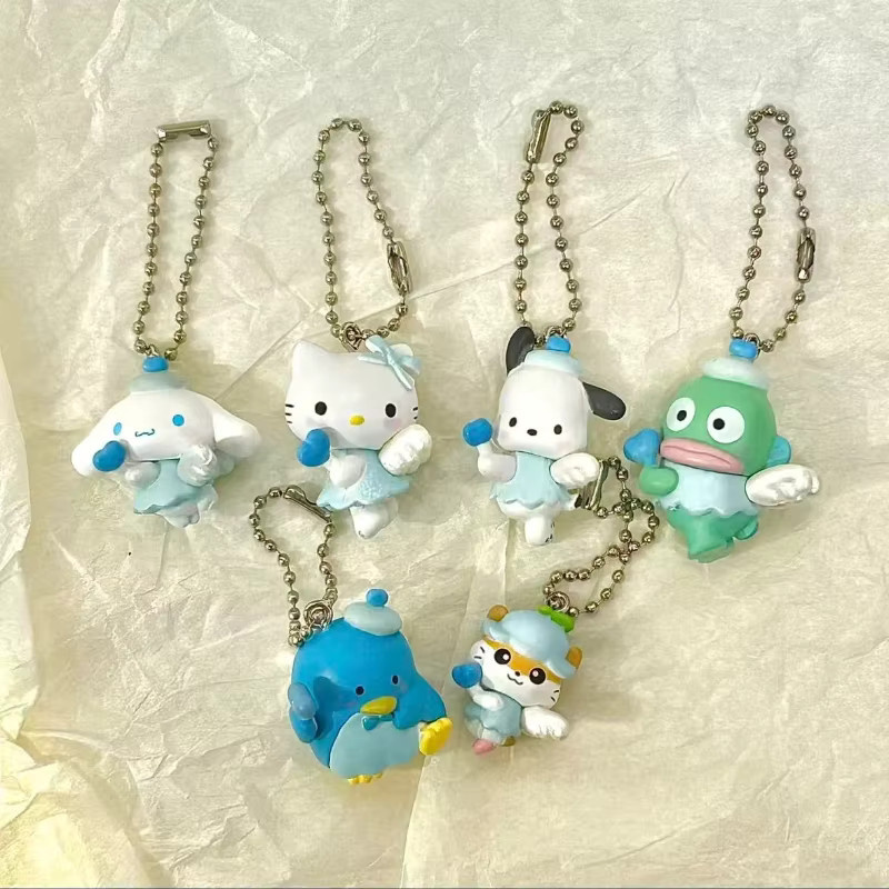 Sanrio Kuromi Pochacco Cinnamoroll Block-Anhänger-Serie Blind Box, Actionfigur - Bild 2