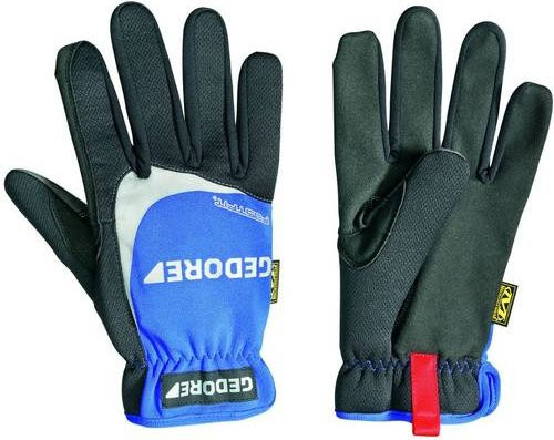 Gedore Montagehandschuh 920 9 aus Leder in Blau, Größe M - Bild 1