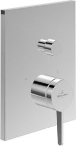 Villeroy & Boch Fertigmontageset Conum UP-EHM-Wanne für Wandmontage in Silber - Bild 1