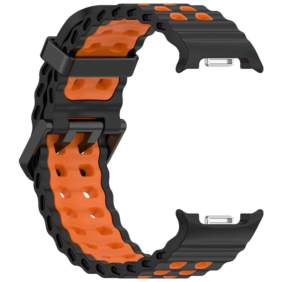 Sports Ocean Uhrenarmband Silikon, Samsung Galaxy Watch 8, 8 Classic, Unisex - Bild 2