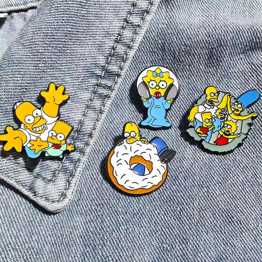 Potdemiel Pins-Set, 8-teilig, Cartoon-Abzeichen - Bild 4