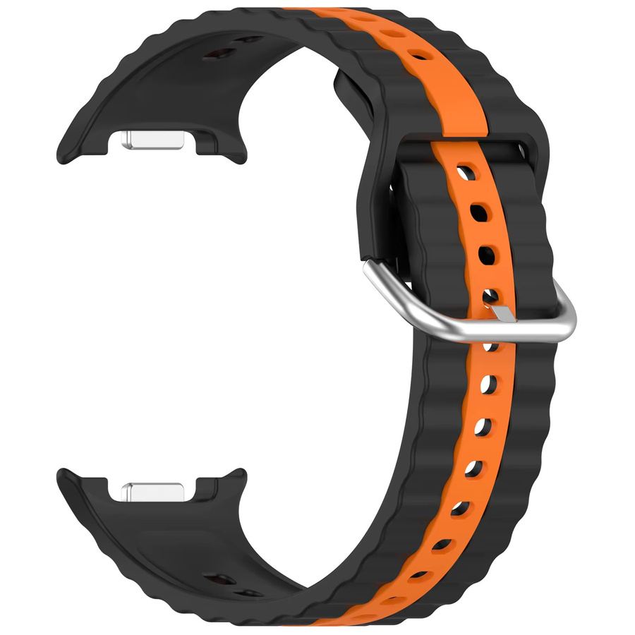 Samsung Uhrenarmband Silikon, Schwarz, Galaxy Watch 8 Classic, Unisex - Bild 3