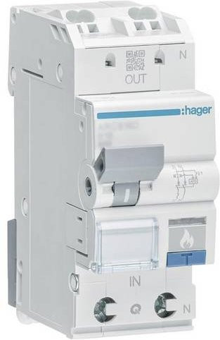 Hager ARC956D Brandschutzschalter 2polig 20A 230V - Bild 1