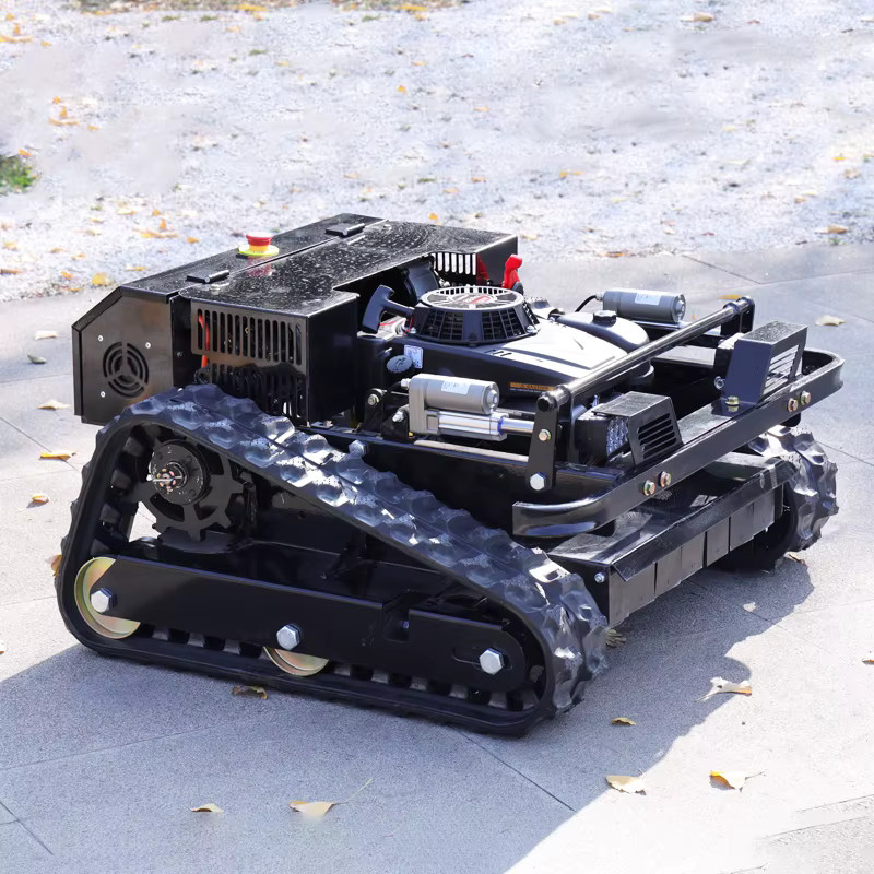 AIWEIYA Raupenmäher in Schwarz mit 550 mm Schnittbreite für die häusliche Rasenpflege - Bild 3