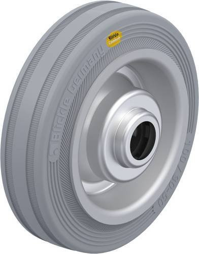 Blickle Schwerlast-Rad 94276 RD 100/15R-VLI in Grau mit Stahlkomponenten und 100 mm Durchmesser für eine Tragfähigkeit von bis zu 100 kg - Bild 1