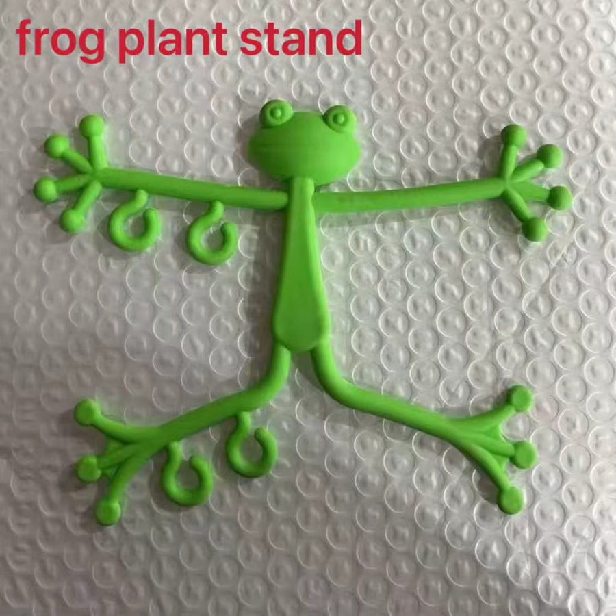 Grüner Frosch Pflanzenständer als Kletterhilfe für Pothos im Innen- und Außenbereich, Farbe: Grün - Bild 3