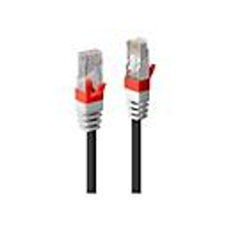 Lindy Premium Patch-Kabel CAT 6a SFTP RJ-45 auf RJ-45 Ethernet/LAN Schwarz 15,0 m - Bild 3