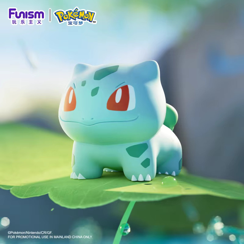 FUNISM Pokémon Blind Box Sammelfiguren Q-Version Pikachu Charmander Squirtle Eevee mit Pokéball in Multicolor - Bild 2